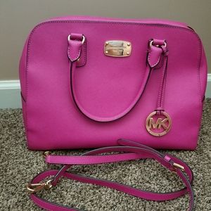 Michael Kors Magenta Handbag